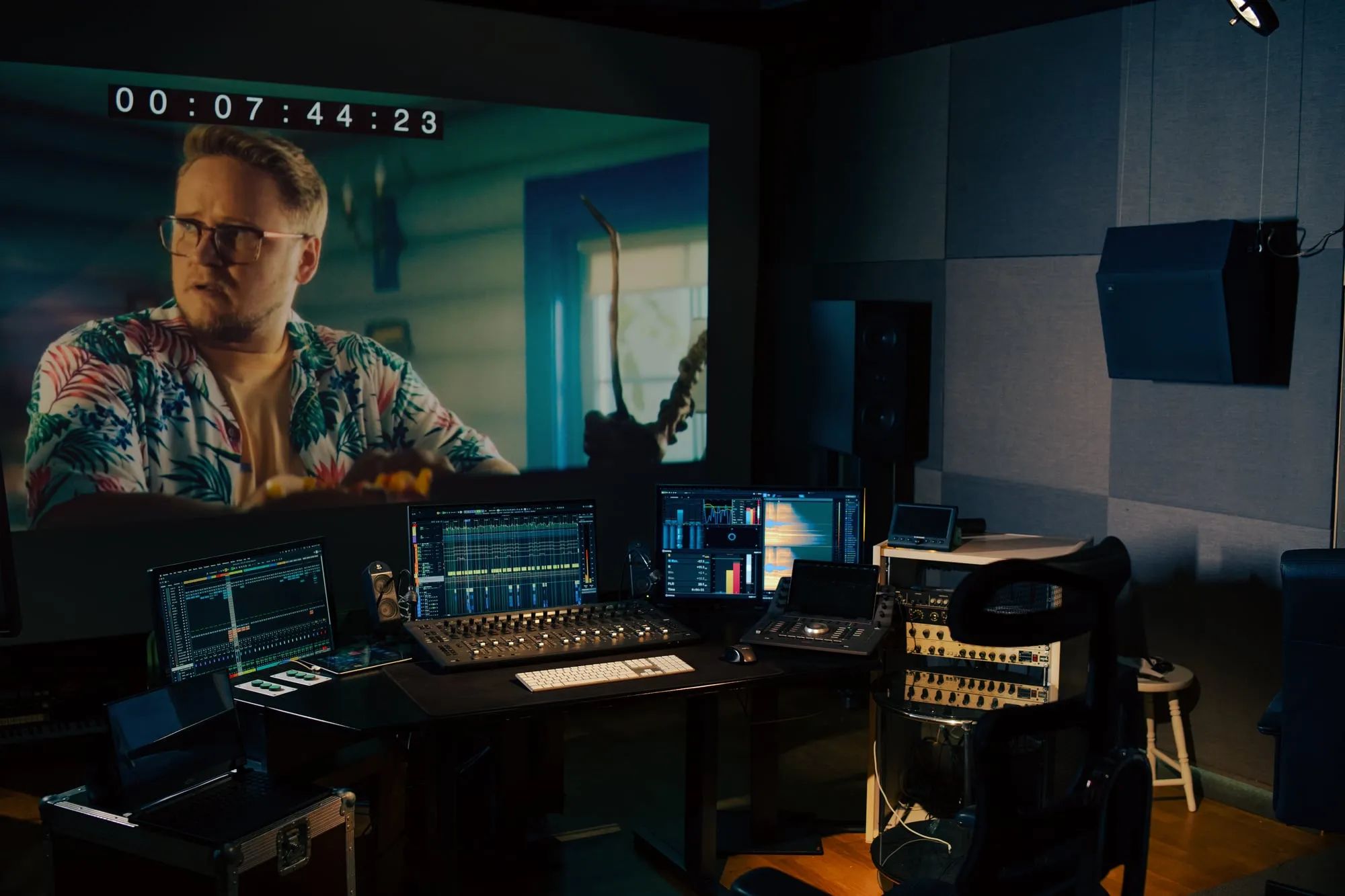 Sunrise Film mix stage