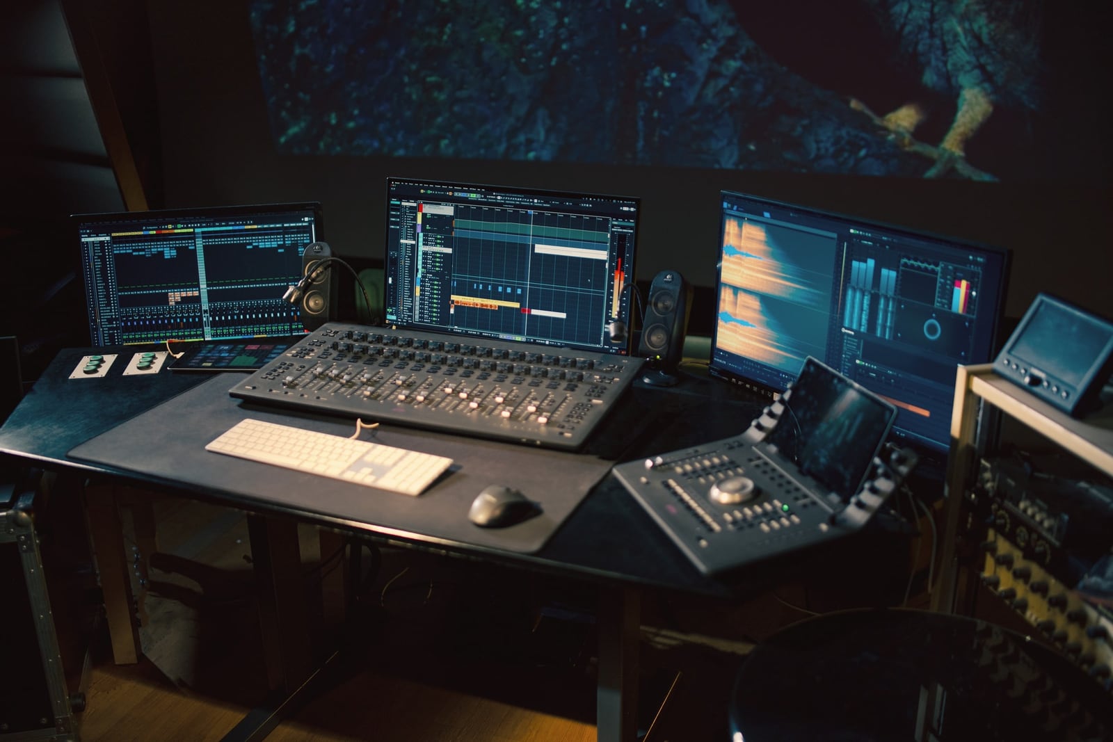 Our mix room in Warsaw